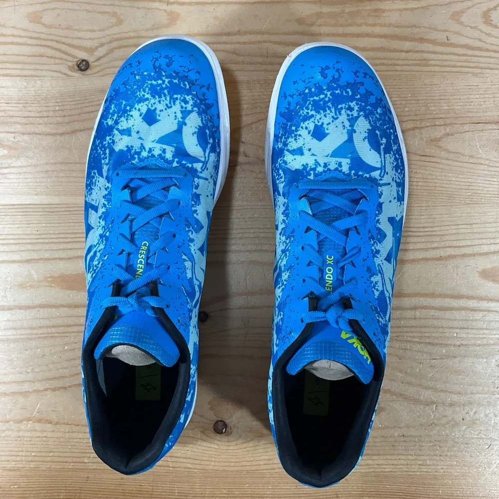 Hoka Crescendo XC Cross Country Racer Men’s 10.5 Women’s 12 Blue 1141272 DBEPM